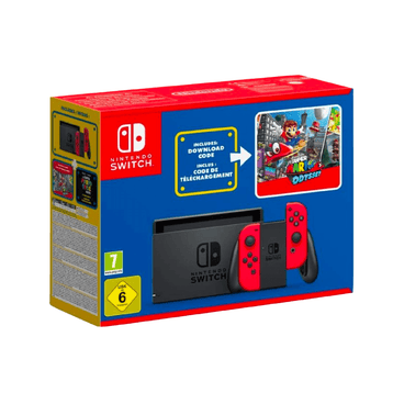 Switch (Red) + Super Mario Odyssey - Tombolita